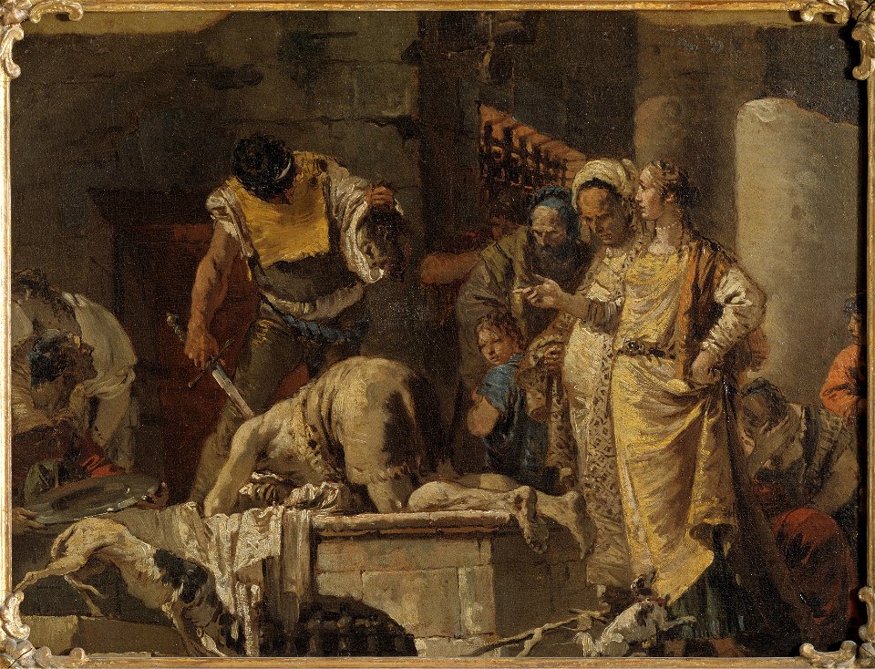 The Beheading of St John the Baptist (Giambattista Tiepolo) - Nationalmuseum - 17138