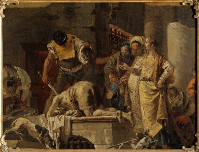 The Beheading of St John the Baptist (Giambattista Tiepolo) - Nationalmuseum - 17138