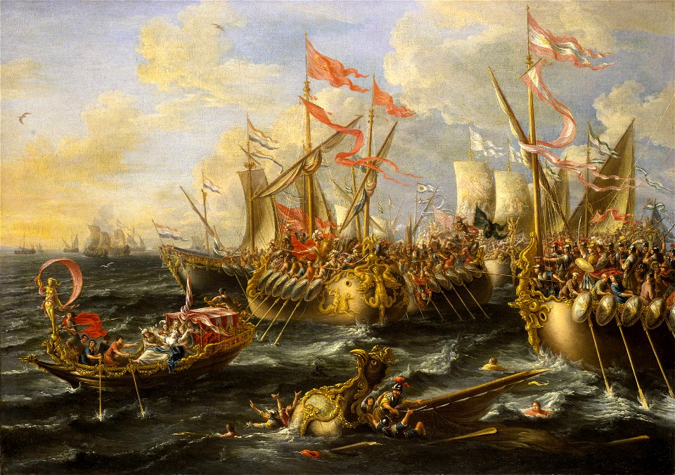 The Battle of Actium, 2 September 31BC RMG BHC0251