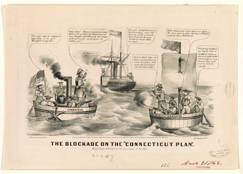 The Blockade on the Connecticut Plan LCCN90711961