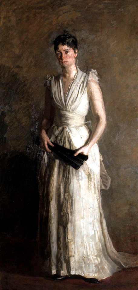 The Black Fan - Portrait of Mrs Talcott Williams G259