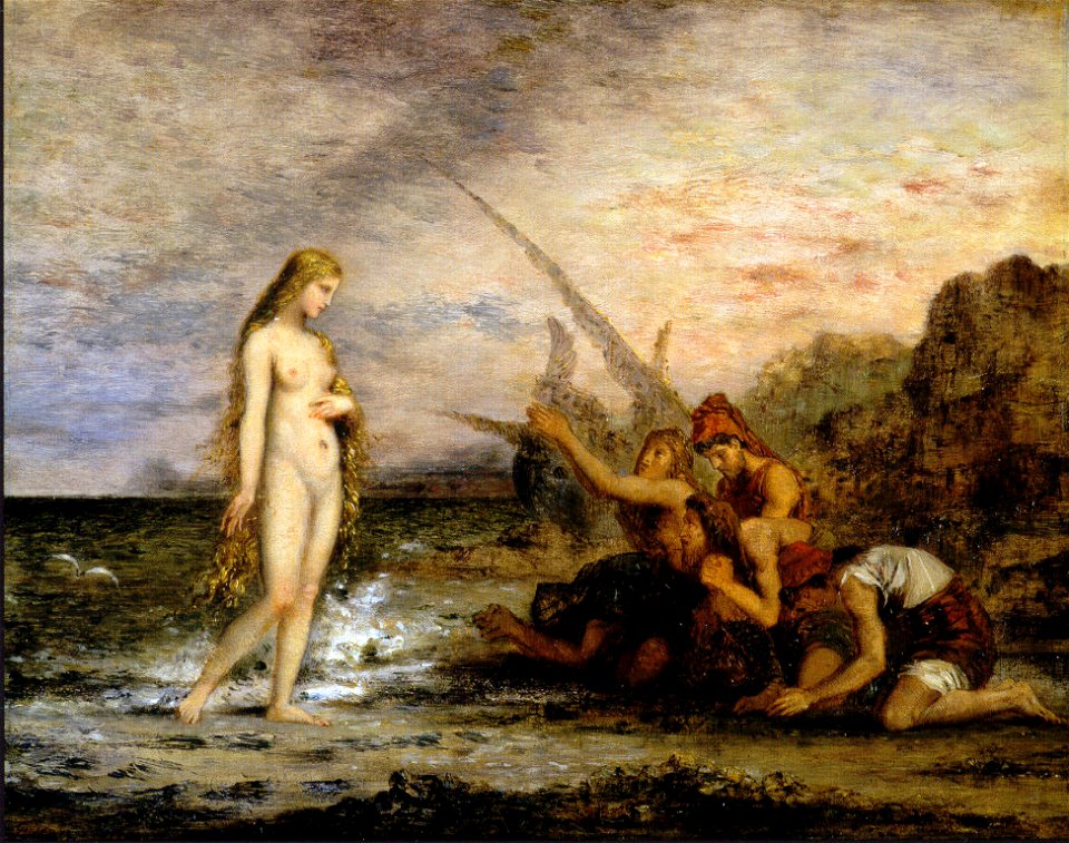 The Birth of Venus by Gustave Moreau