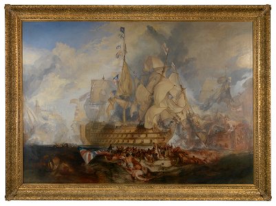 The Battle of Trafalgar, 21 October 1805 RMG L8148-001