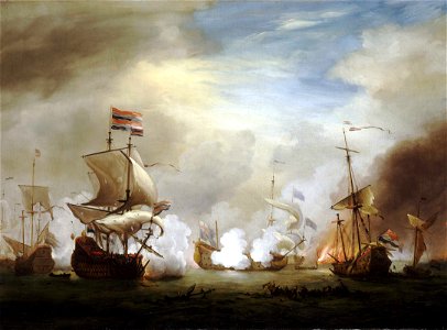 The Battle of the Texel, 11-21 August 1673 RMG BHC0309
