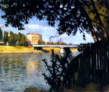 The Billancourt Bridge Albert Marquet (1904)