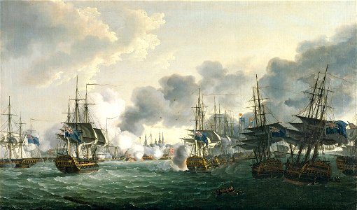 The Battle of Copenhagen, 2 April 1801 RMG BHC0528
