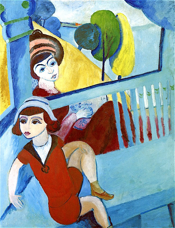 The Blue Balcony