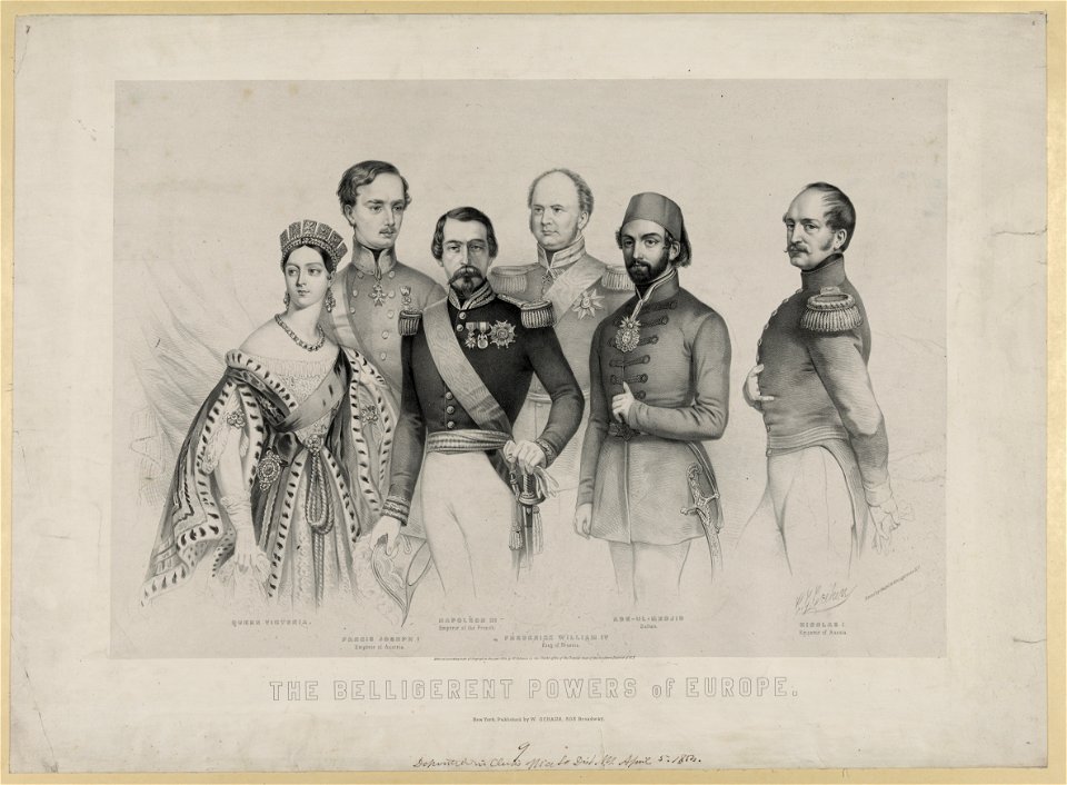The belligerent powers of Europe LCCN2003674827