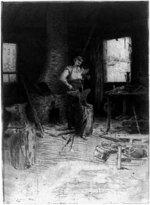 The blacksmith's shop LCCN2003687344