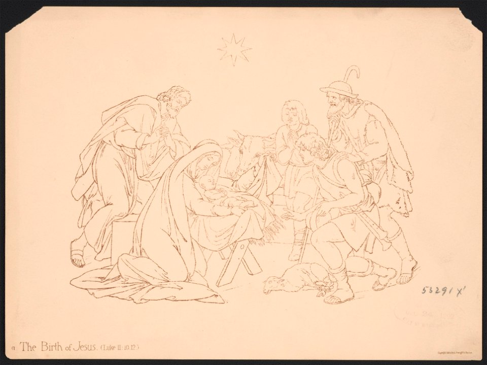 The birth of Jesus (Luke II-10.12) LCCN2016652366