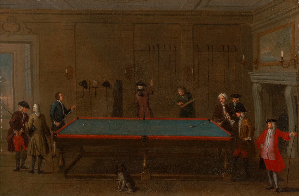The Billiard Room - Google Art Project