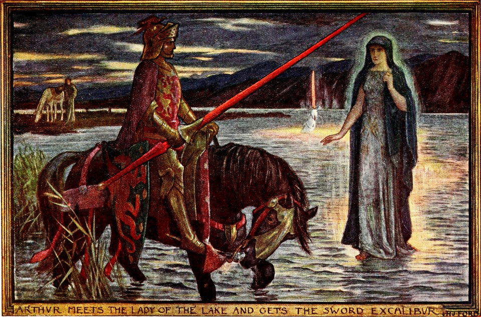 The book of romance - color plate facing page 014