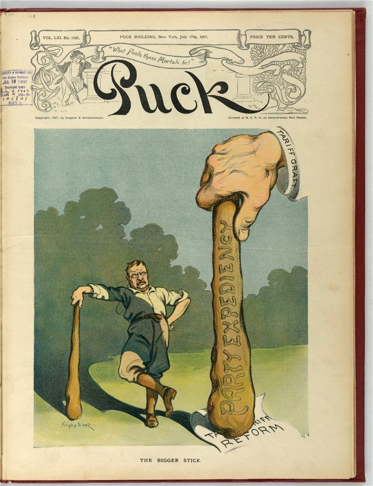 The bigger stick - Keppler. LCCN2011647220