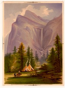 The Bridal veil fall - L. Prang & Co., Boston. LCCN2017660718