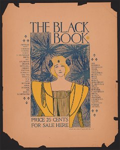 The Black Book. price 25 cents, for sale here. LCCN2014646789. Free illustration for personal and commercial use.