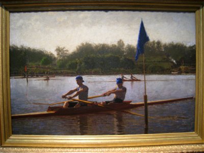 The Biglin Brothers Turning the Stake by Thomas Eakins