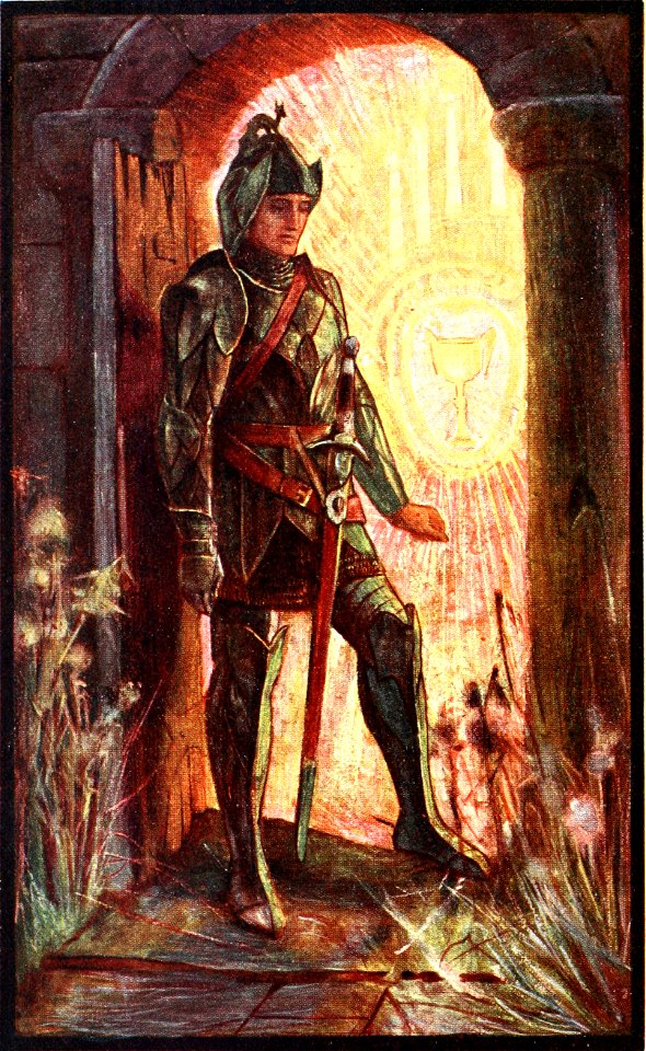 The book of romance - color plate facing page 077