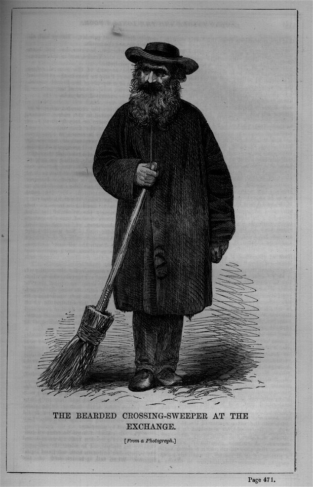 The Bearded Crossing-Sweeper at the Exchange