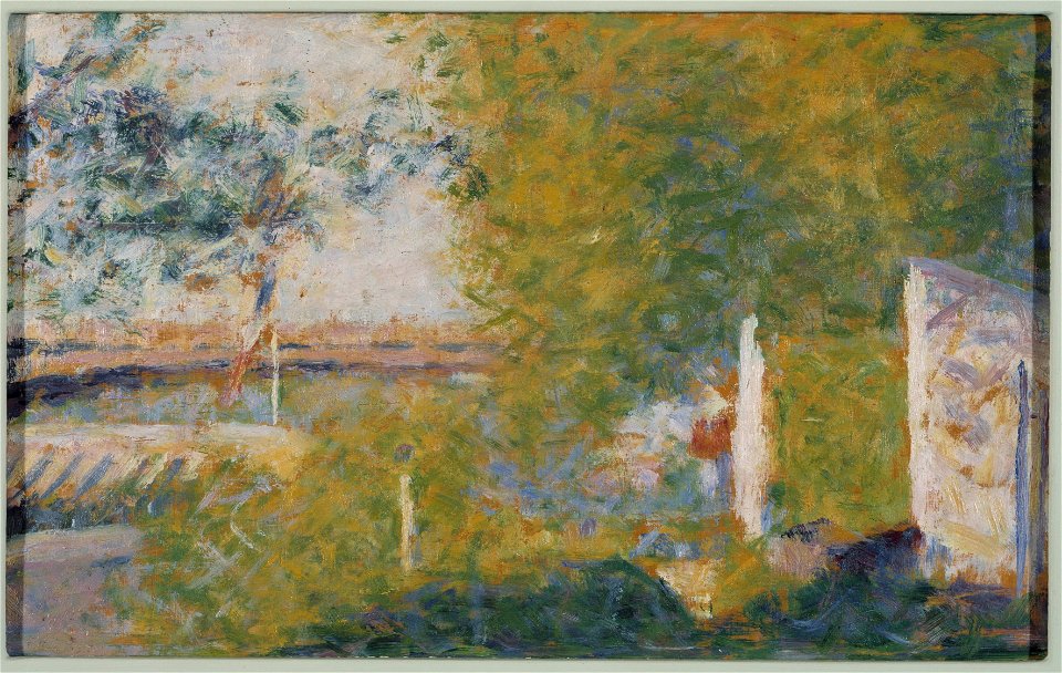 The Bridge at Bineau (Georges Seurat) - Nationalmuseum - 23400