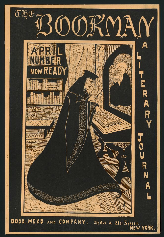 The Bookman, literary journal. April number now ready LCCN2015647307