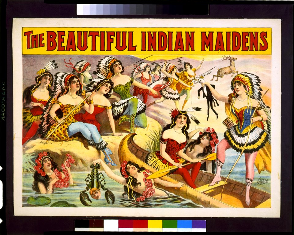The beautiful Indian maidens LCCN2014635631