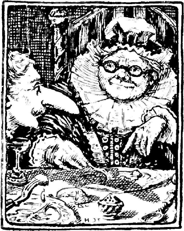 The Blue Fairy Book, title illustration