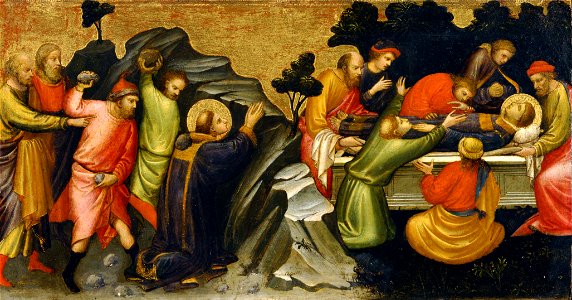 The Burial of St... - Google Art Project
