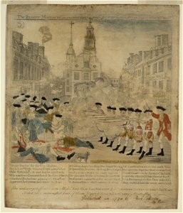 The bloody massacre perpetrated in King Street Boston on March 5th 1770 by a party of the 29th Regt. LCCN2008661777