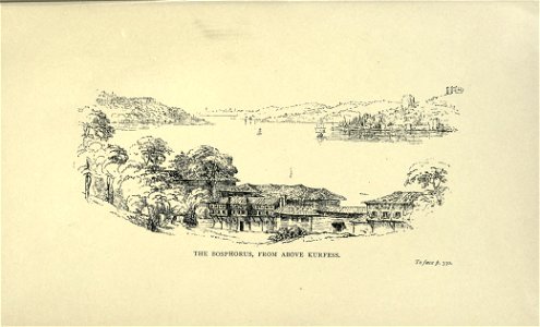 The Bosphorus, from above Kurfess, by Mary Adelaide Walker