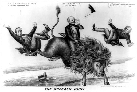 The buffalo hunt LCCN2008661500. Free illustration for personal and commercial use.