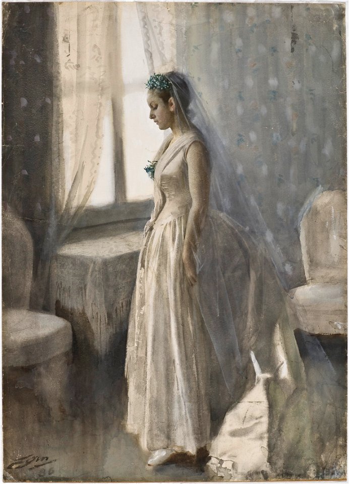 The Bride (Anders Zorn) - Nationalmuseum - 25875