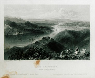 The Bosphorus (Opposite the Genoese Castle) - Pardoe Julia - 1838