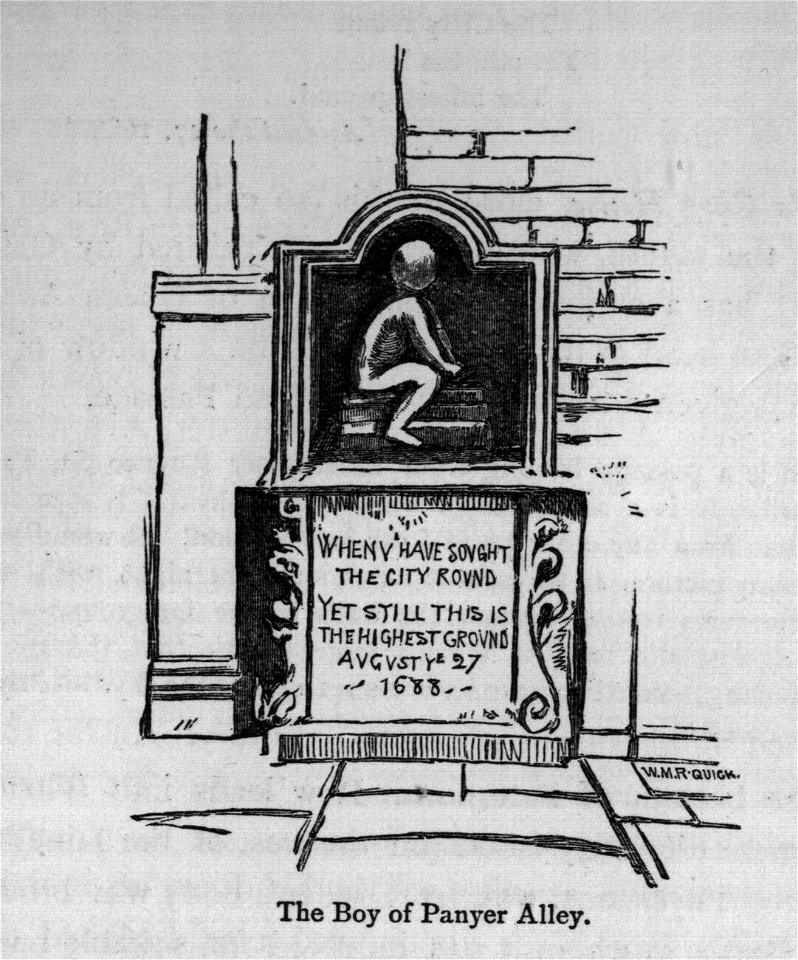 The Boy of Panyer Alley - Walks in London, Augustus Hare, 1878
