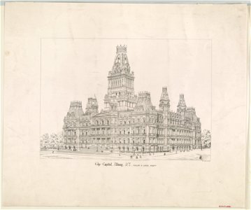 The capitol, Albany, Fuller & Laver, Archts LCCN2003680075