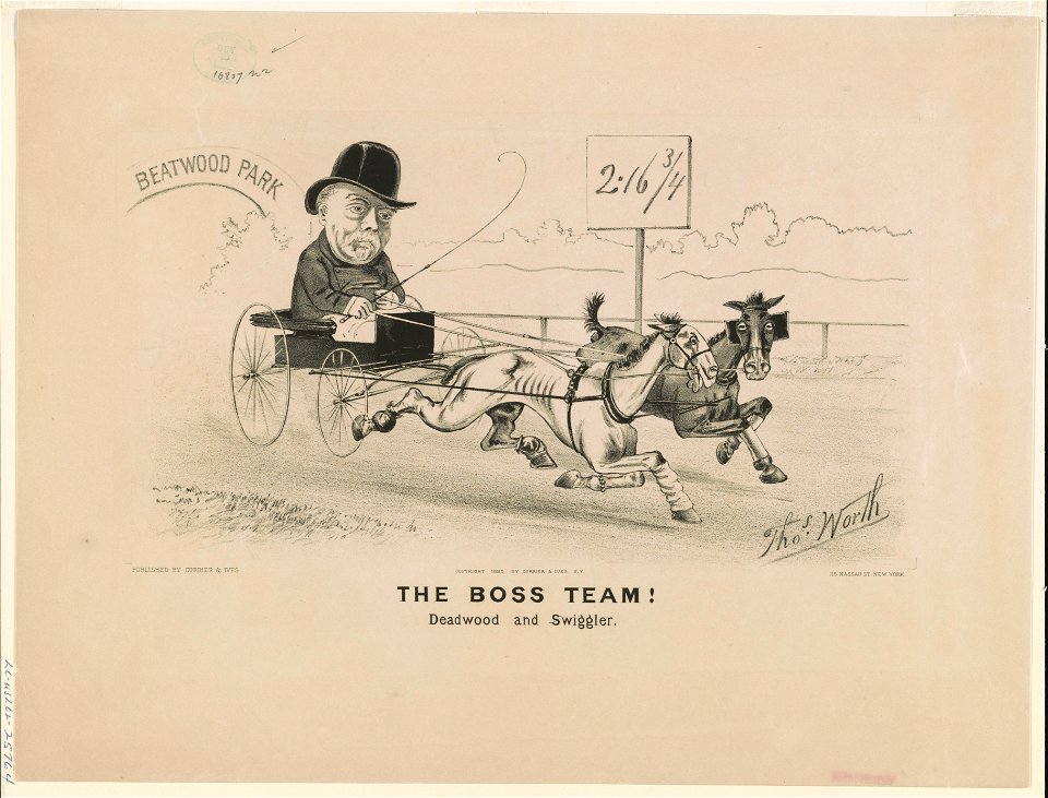 The Boss team!- Deadwood and Swiggler LCCN90712020