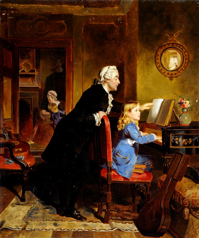 The boyhood of Mozart
