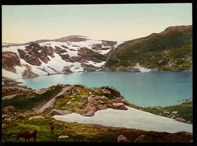 The Blue Lake, Mount Kosciusko, N.S.W. LCCN2017657827