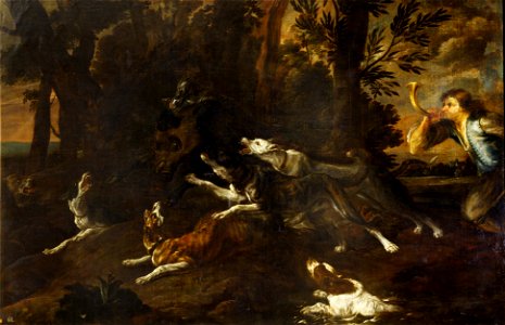 The boar hunt