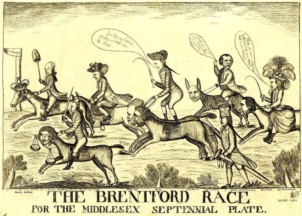 The Brentford Race for the Middlesex Septennial Plate (BM 1868,0808.5261)