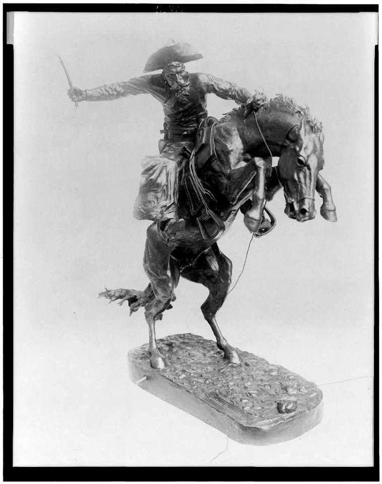 The bronco buster by Frederic Remington LCCN96511727