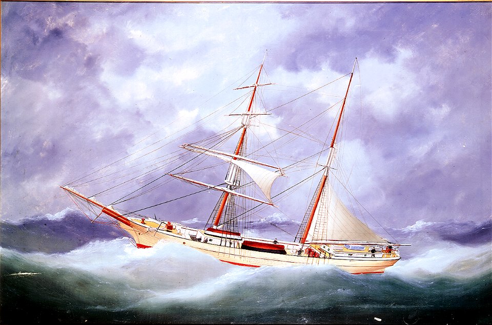 The brigantine 'Fannie C' RMG BHC3337