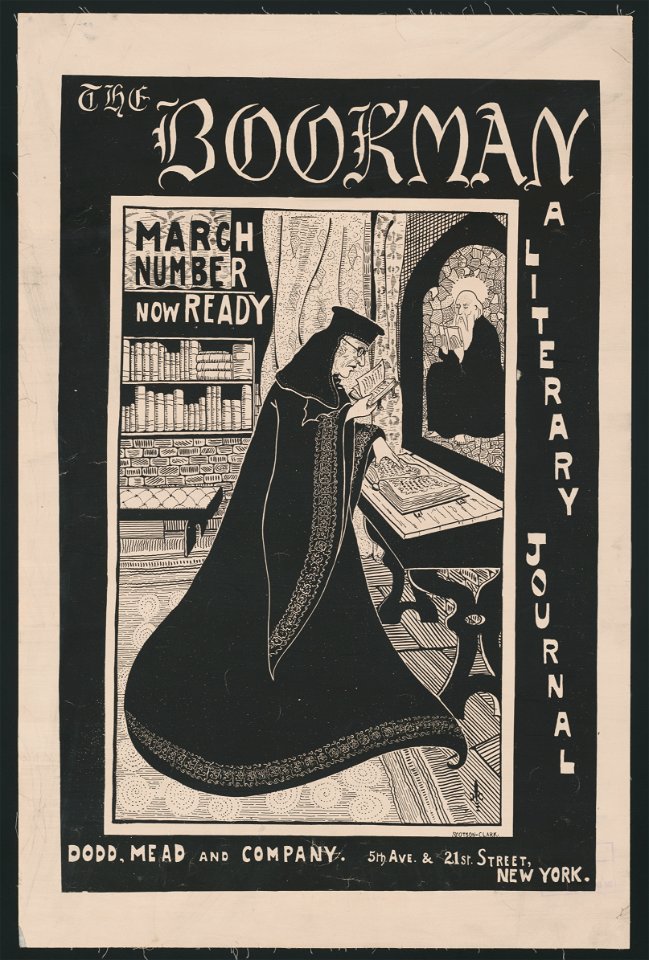 The Bookman, literary journal. March number now ready LCCN2015647308