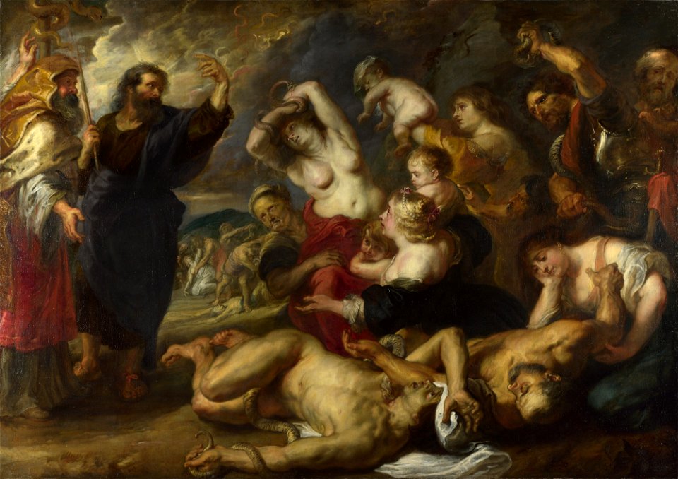 The Brazen Serpent (Rubens - NG59)