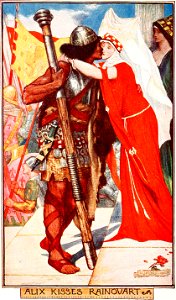 The book of romance - color plate facing page 275