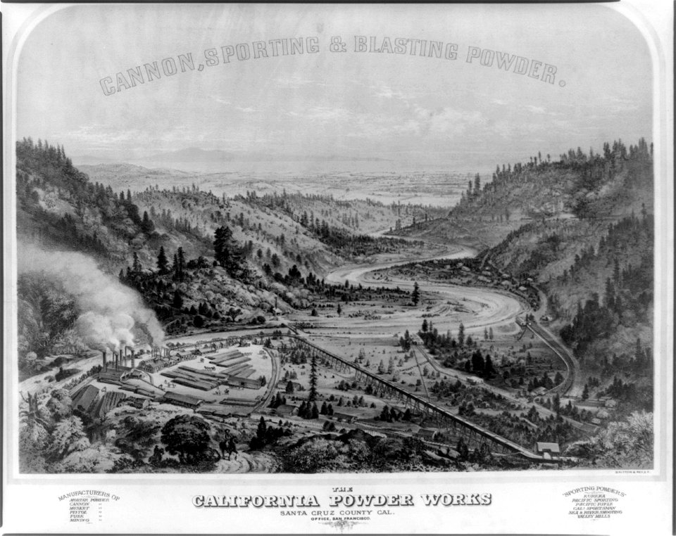The California Powder Works. Santa Cruz County Cal LCCN2003681543