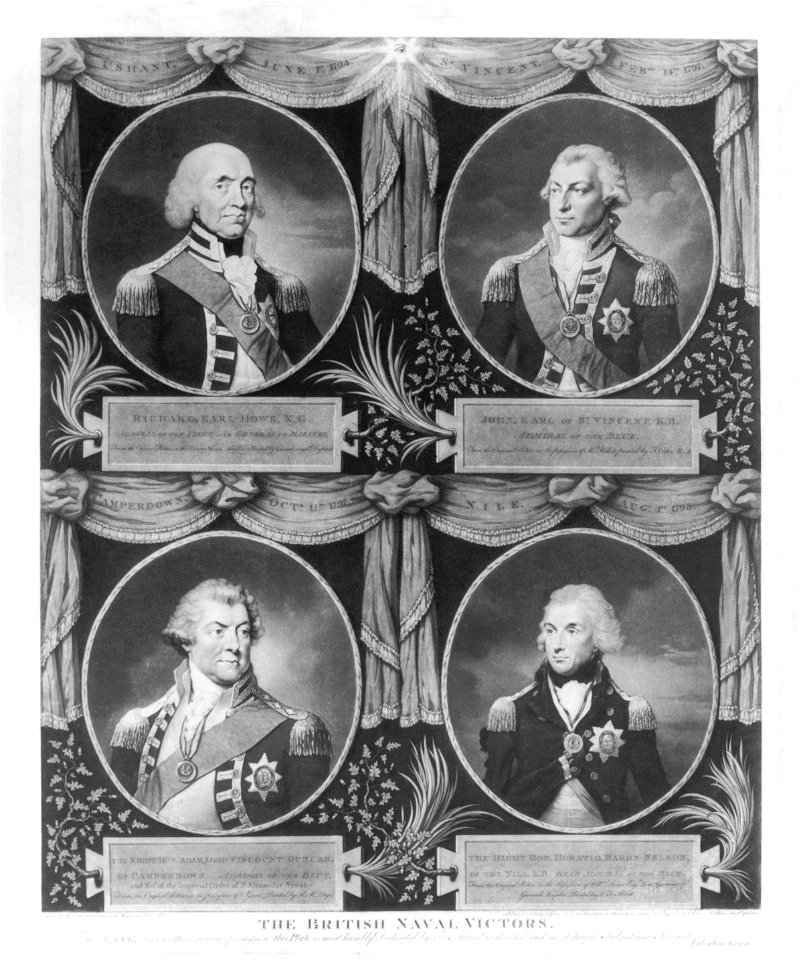 The British Naval Victors by Lemuel Francis Abbott