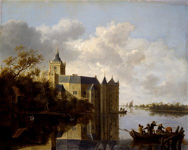 The Castle of Montfoort near Utrecht P468
