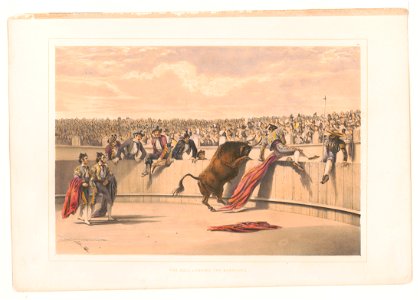 The bull leaping the barriers LCCN2003674545
