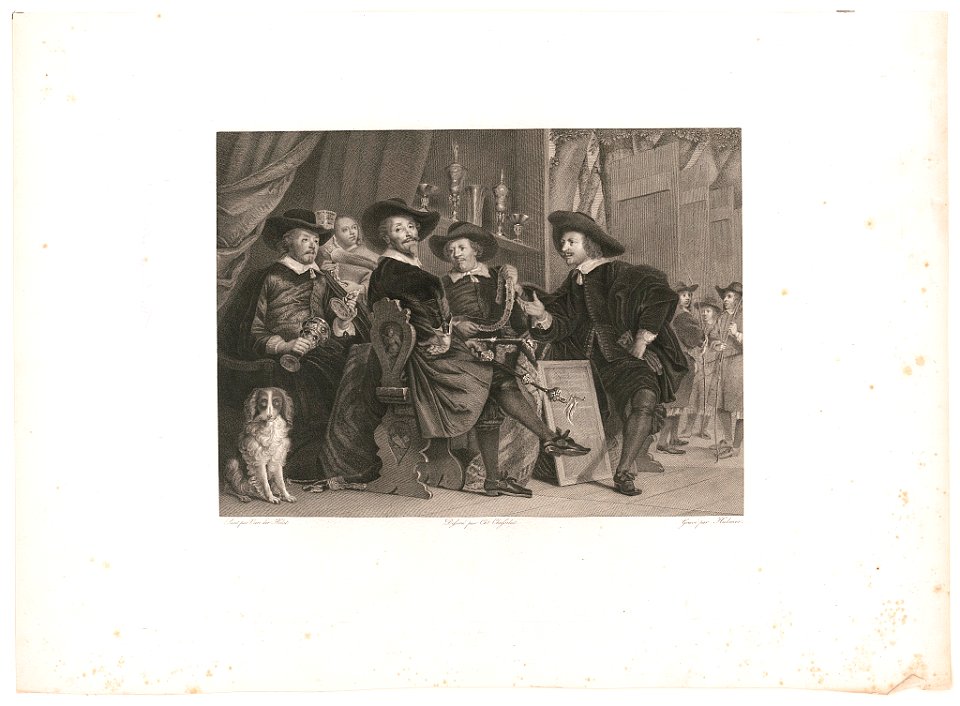 The burgomasters distributing the prix de jeu declare LCCN2004670262
