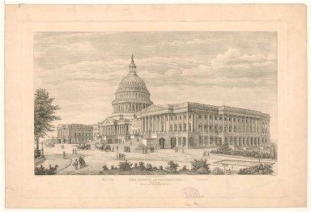 The Capitol at Washington - M. Franke ; M. Franke. LCCN2017657795